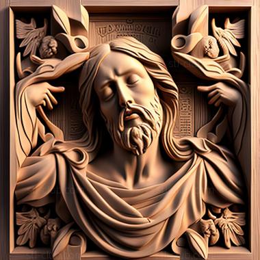 3D model st jesus (STL)